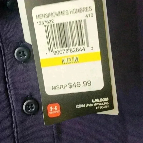 Men Under Armour HeatGear Polo - Picture 2 of 4